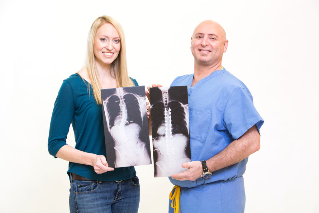 Patient experiences life without pain after scoliosis surgery