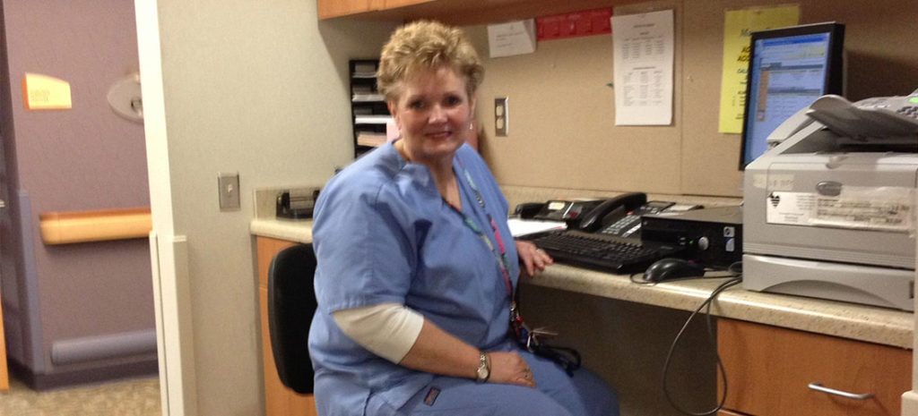 Knee replacement allows nurse to continue career