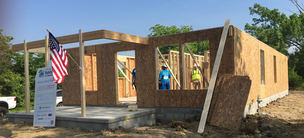 OrthoIndy Partners with Greater Indy Habitat