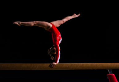 Gymnastics and back pain