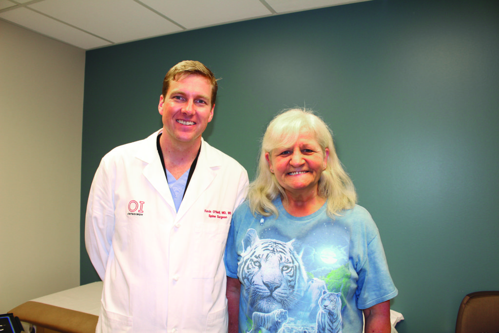 Complex back surgery gives patient a new life