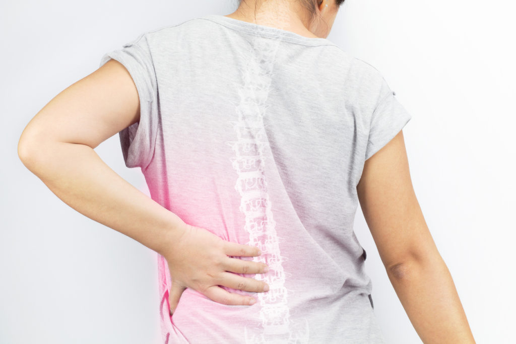 What is spinal osteoporosis?