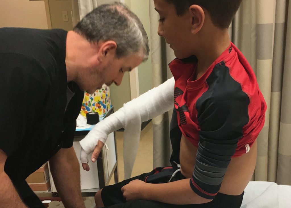 Baseball pitcher finds relief from little leaguer’s elbow with physical therapy