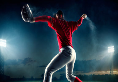 A baseball pitcher can contract elbow arthritis from the repetitive motion throwing the ball has on your joints.